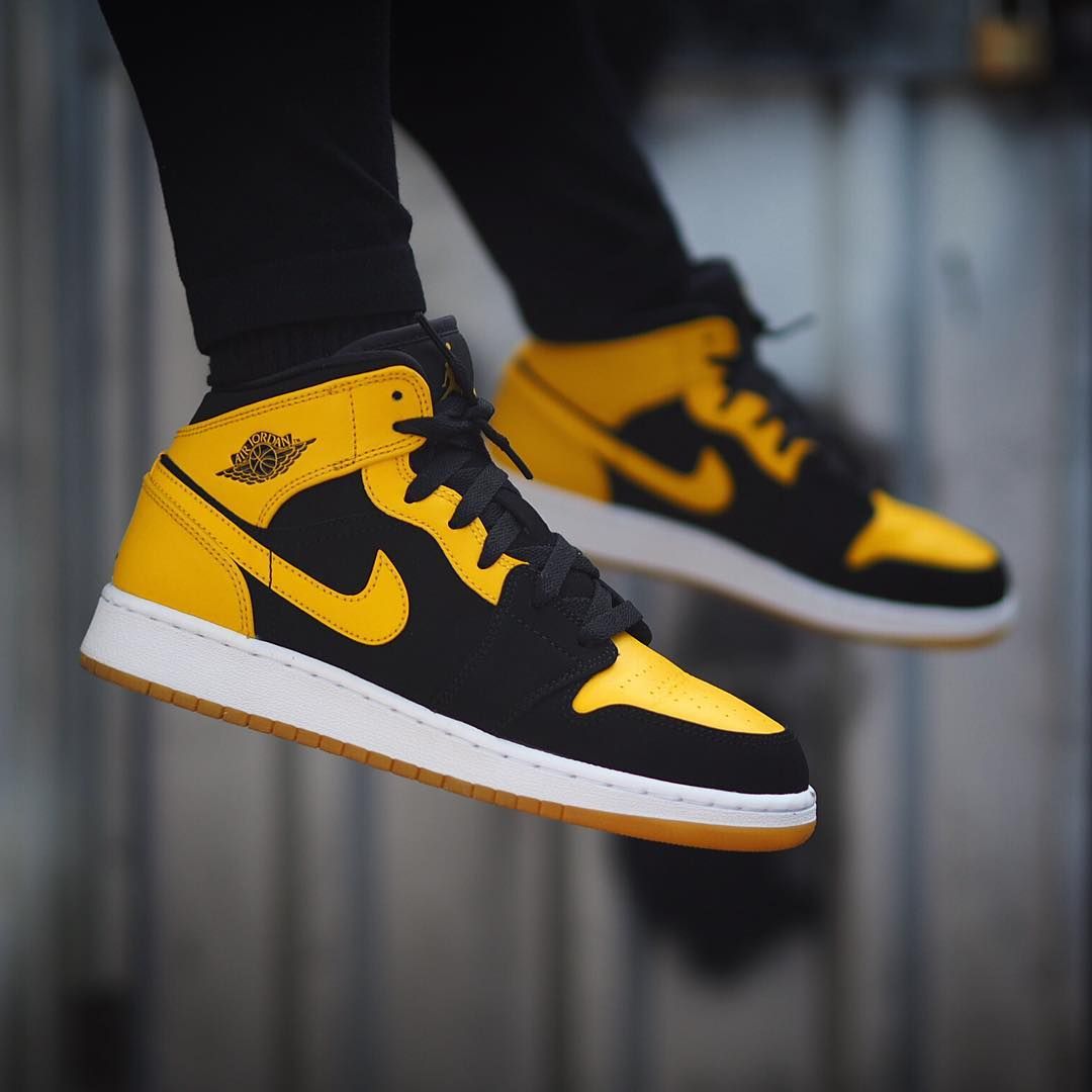 air jordan 1 jaune femme