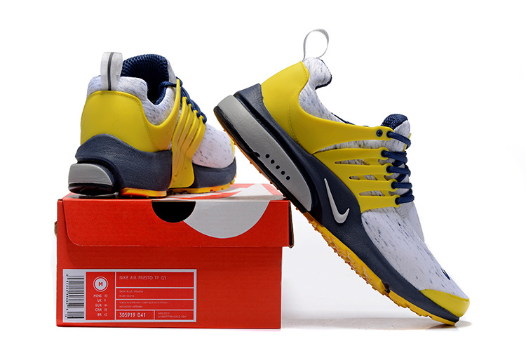 basket homme nike jaune