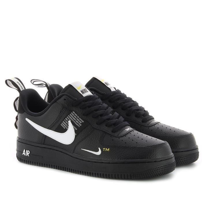 air force 1 noir et blanche homme