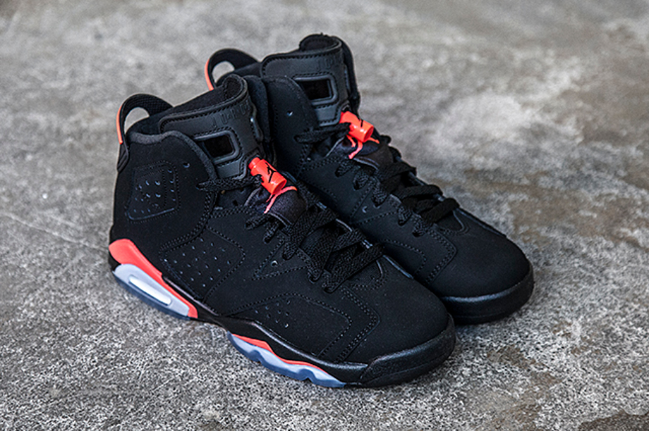 jordan retro 6 noir et rouge