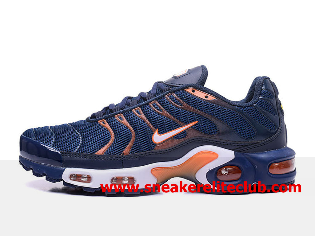 nike orange bleu
