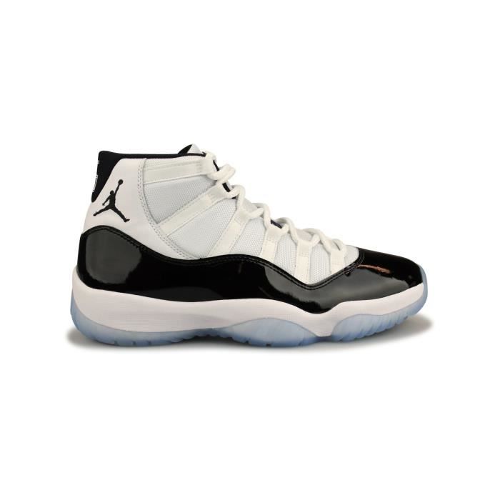 jordan retro 11 blanche et bleu