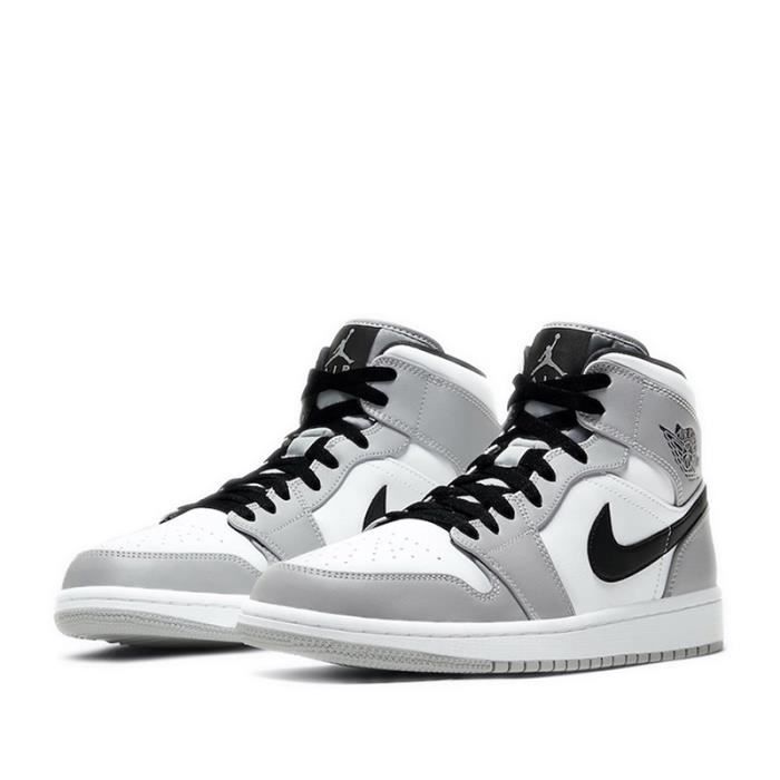 basket grise argente homme