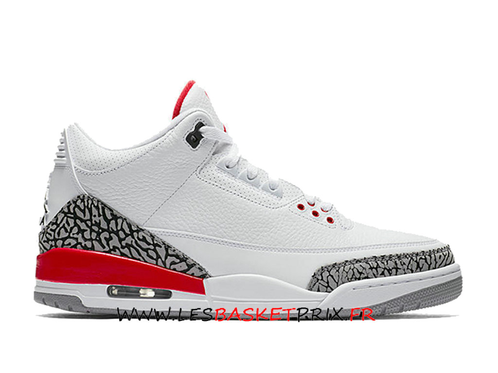 basket jordan rouge pour homme