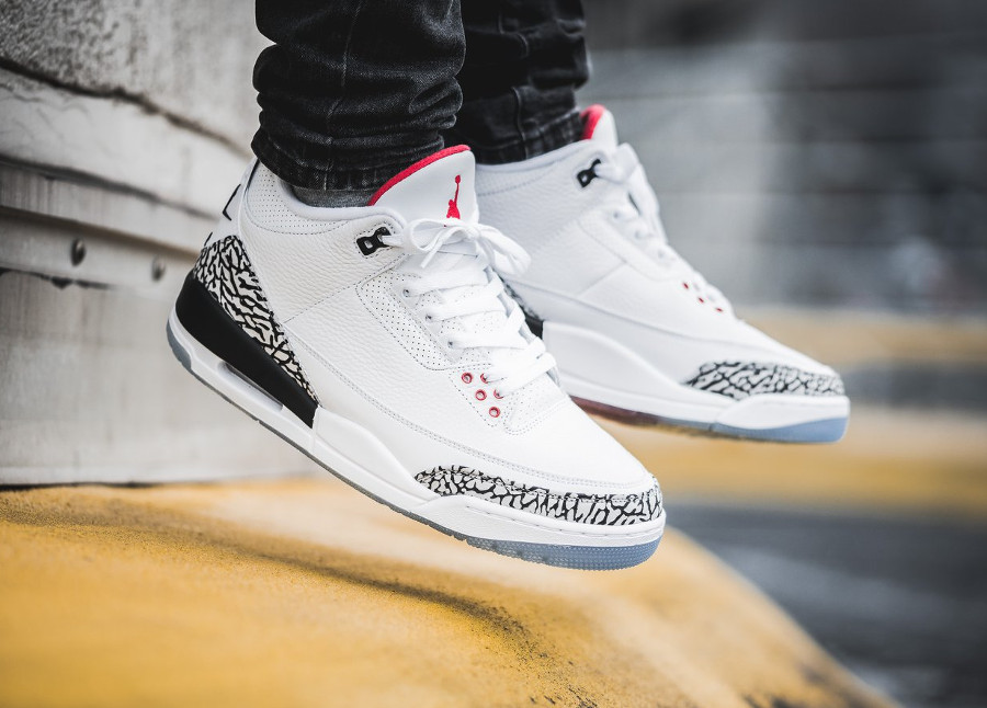 jordan 3 rouge