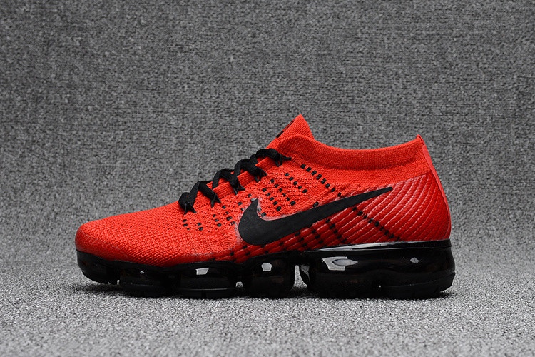 vapormax flyknit noir et rouge