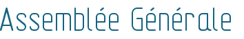 Assemblée Générale 